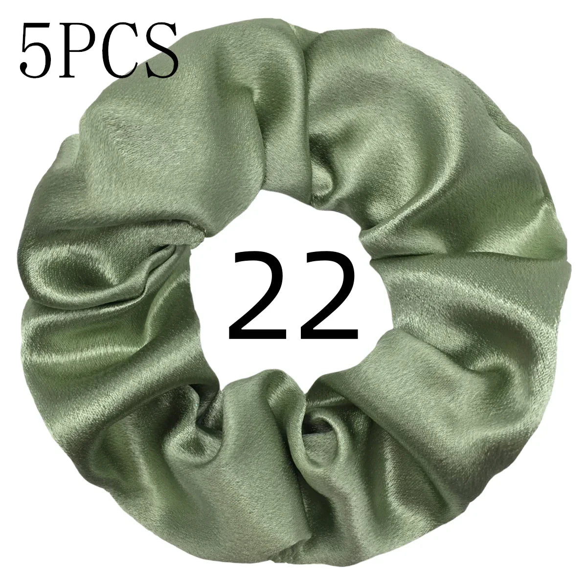 Women's Silky Satin Hair Scrunchies Set