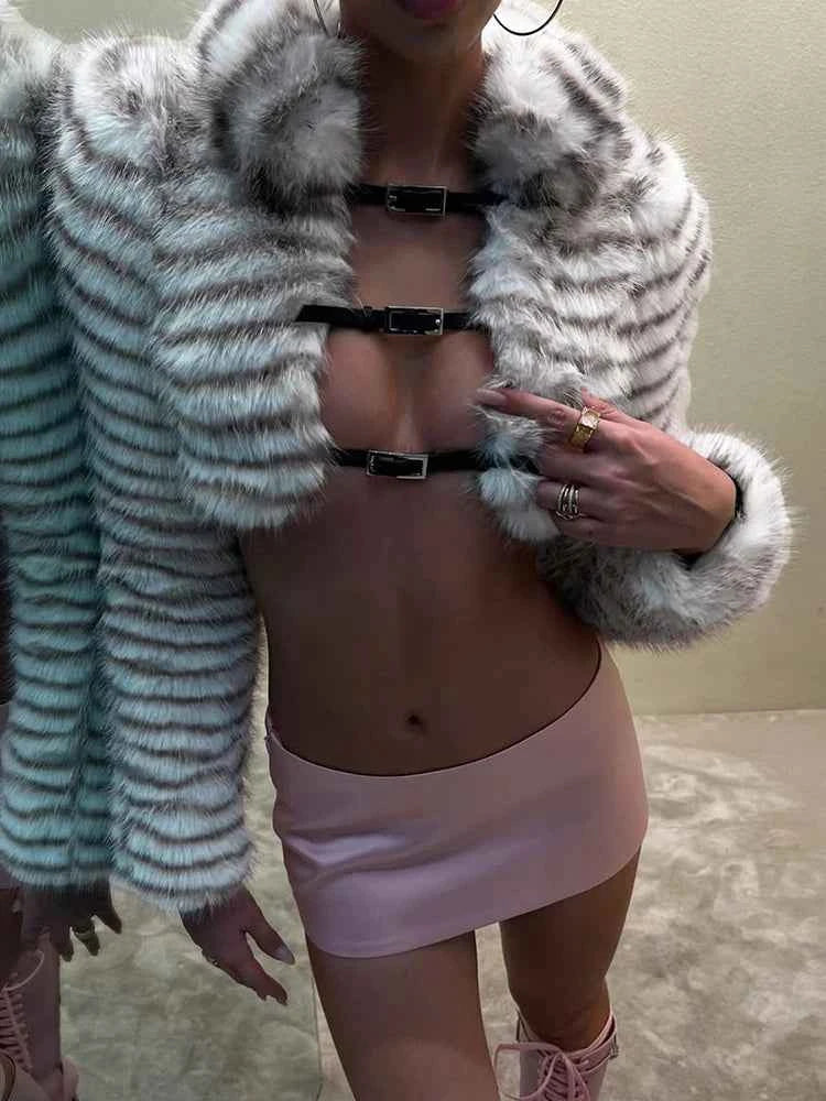 Crop Furry Jacket