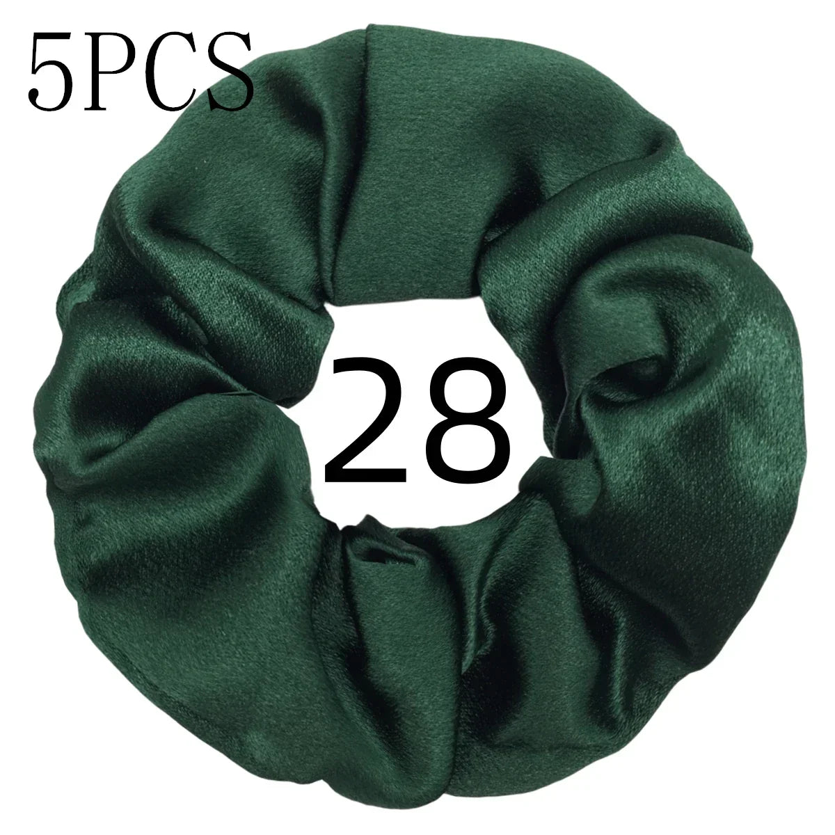 Women's Silky Satin Hair Scrunchies Set
