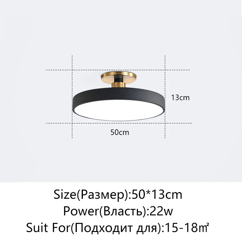 DecorBites™ LED Ceiling Lamp for Living Room Study Child Bedroom Indoor Lighting