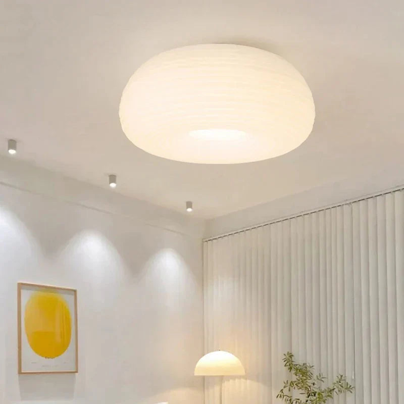 DecorBites™ Cream Apple LED Pendant Light for Cozy Illumination in Home Décor