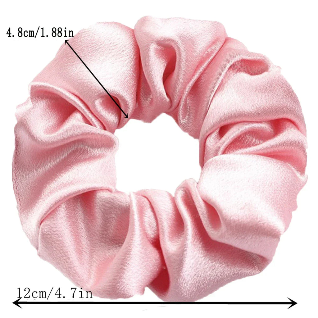 Women's Silky Satin Hair Scrunchies Set