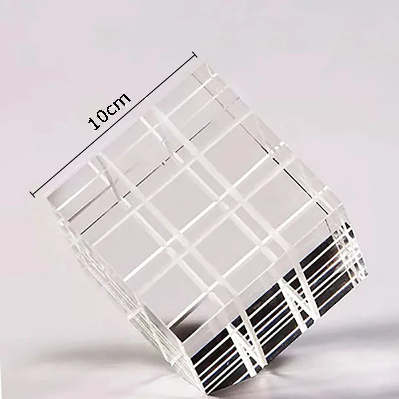 DecorBites™ Crystal Magic Cube Desk Ornament Sculpture DecorationCrafts