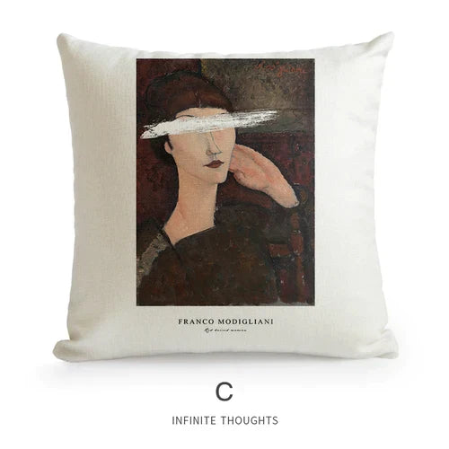 DecorBites™ Geometric Artist Sofa Cushion Cover - Luxe Home Decor