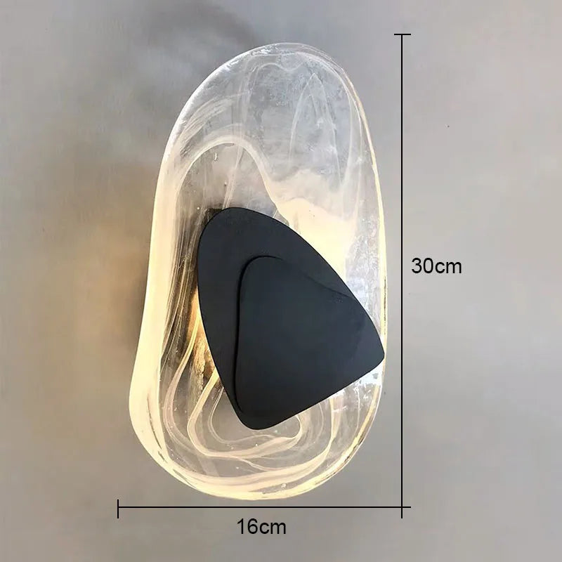 DecorBites™ Crystal Wall Lamp: Modern Luxury Bedroom Decor, Creative LED Lighting for Living Room