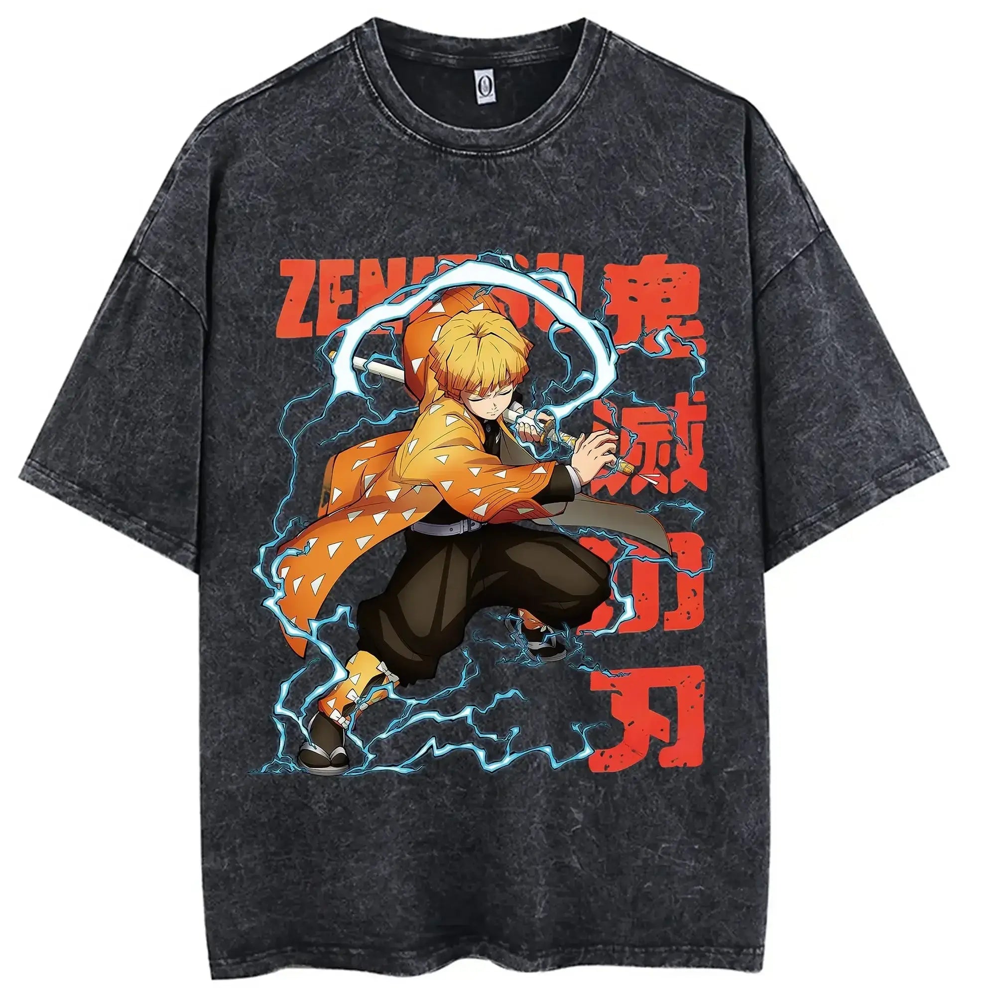Demon Slayer Oversized Anime Hoodie, Unisex Cotton