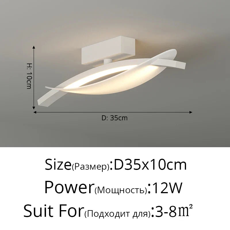 DecorBites™ LED Ceiling Light Strip for Corridor, Balcony & Living Room