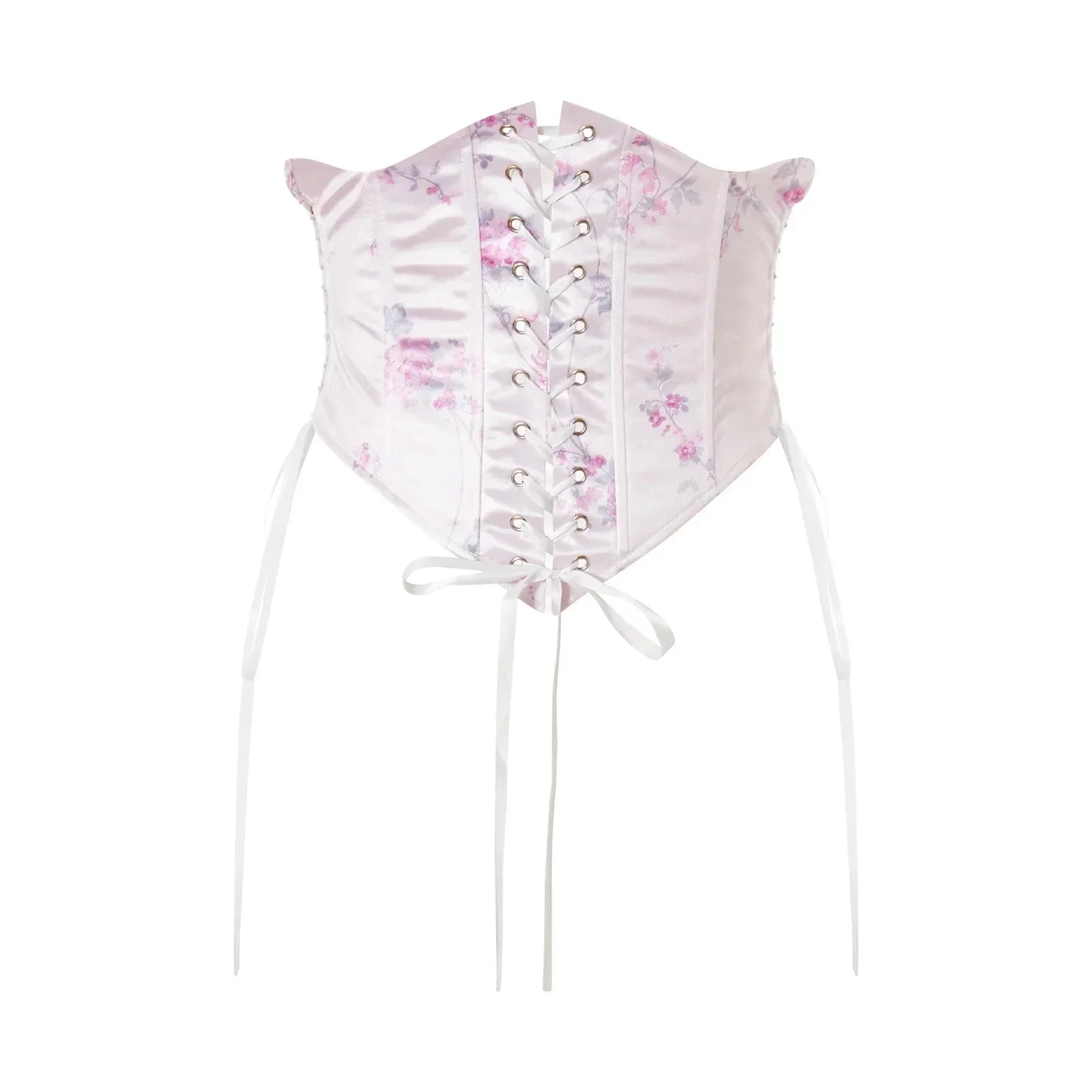 Fairy Pink Chiffon Corset Mini Dress