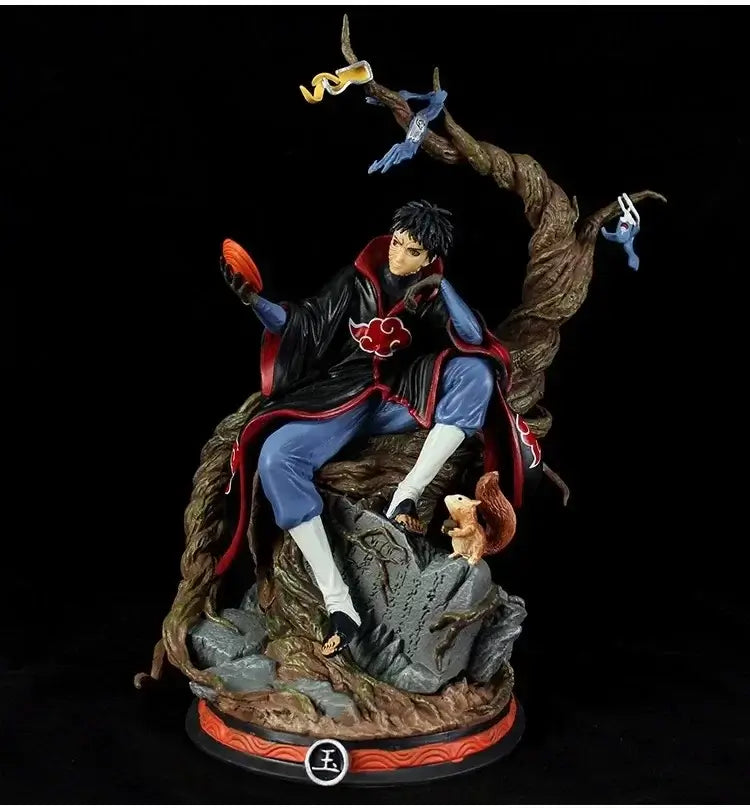 Akatsuki Tobi Uchiha Obito Figure 32cm Naruto PVC Model
