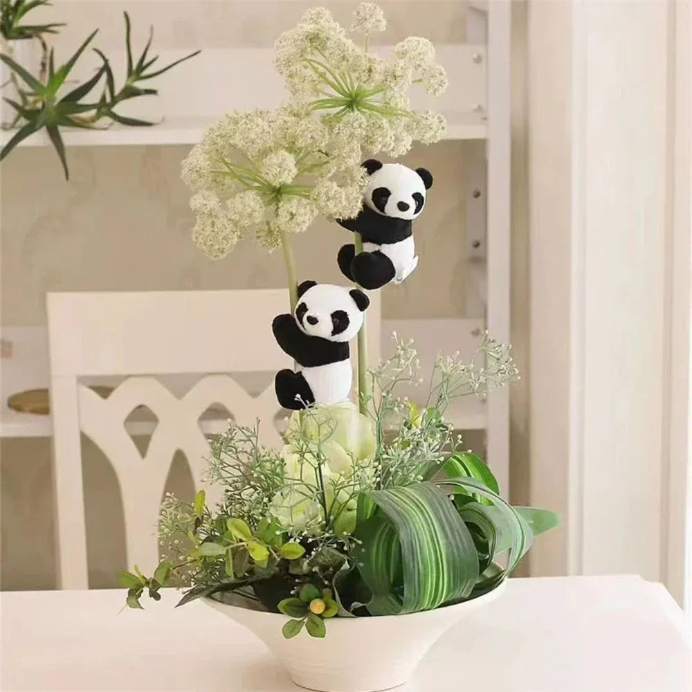 DecorBites™ Cute Panda Plush Clip-On Pendant - Small Funny Bedroom Decoration