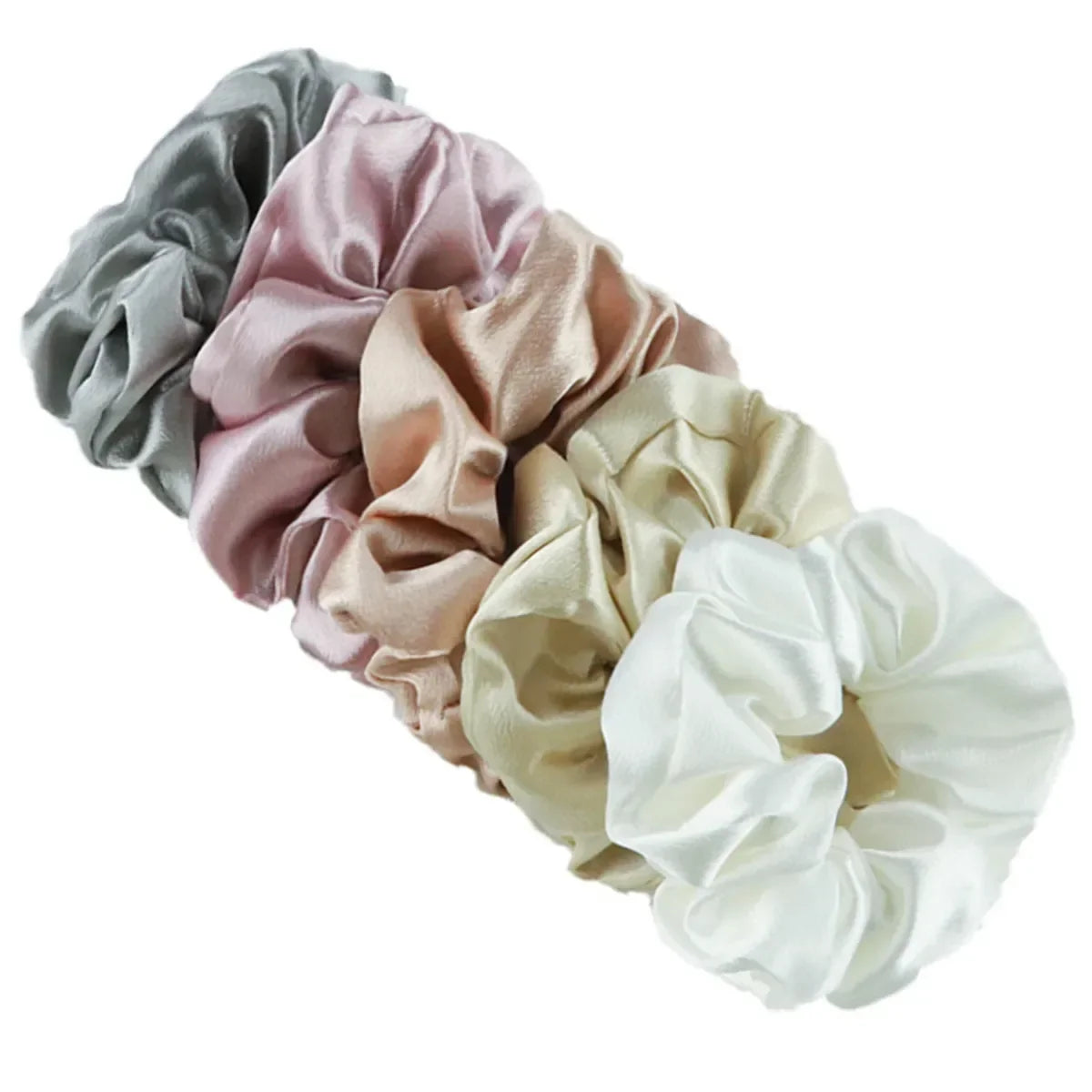 Women's Silky Satin Hair Scrunchies Set