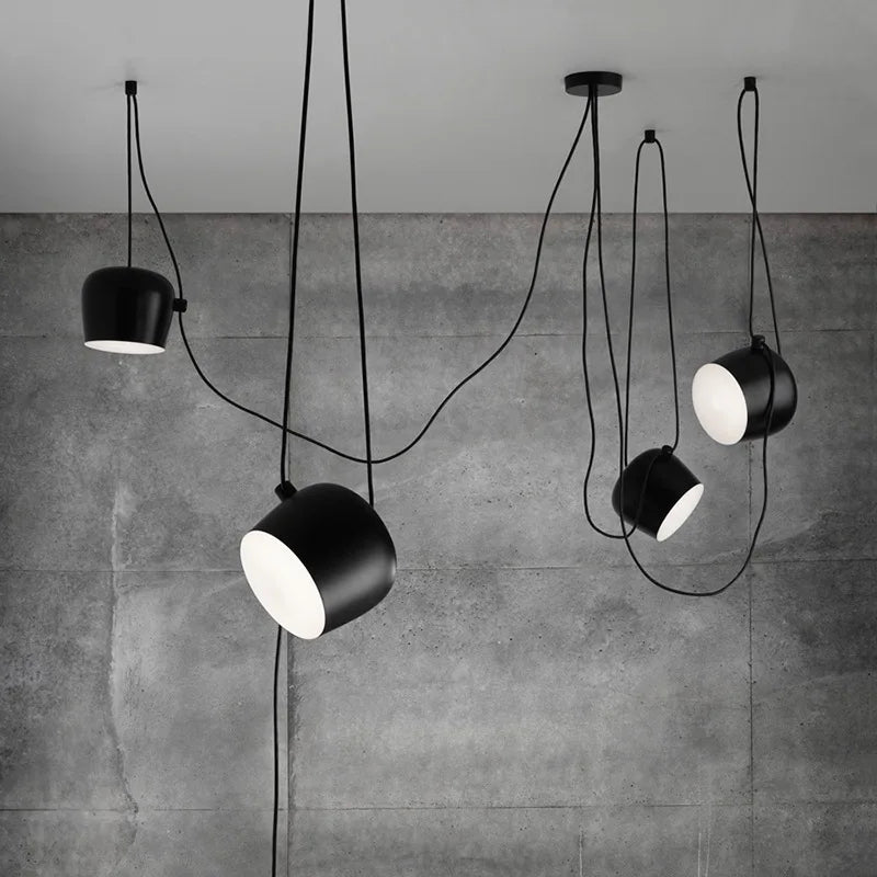DecorBites™ Industrial Spider Pendant Lamp for Living Room, Bedroom, Kitchen - Nordic Style