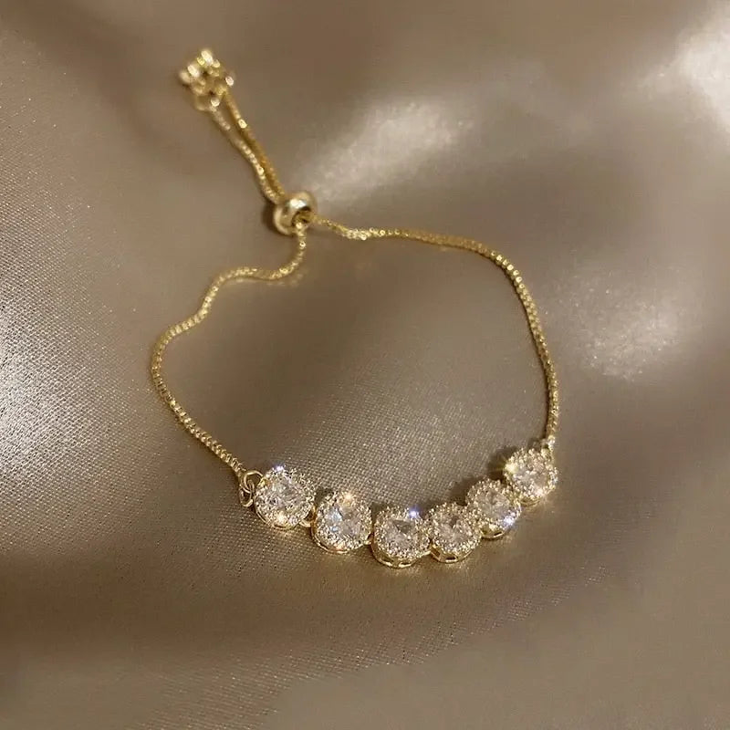 Adjustable Zircon Bracelets