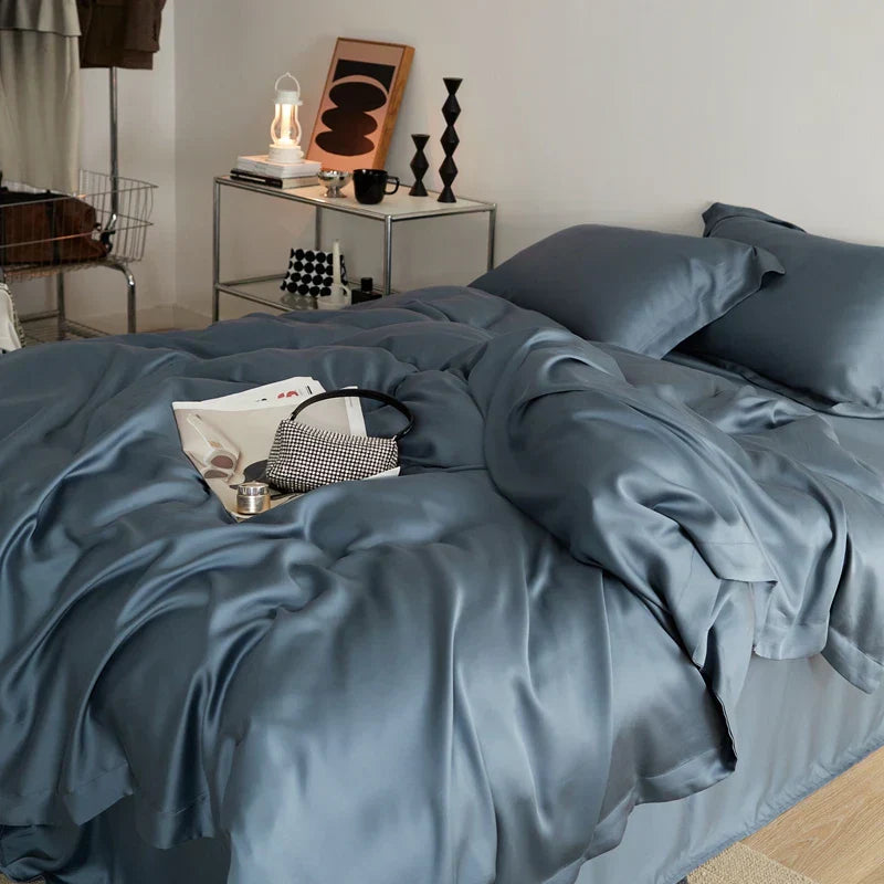DecorBites™ Eucalyptus Lyocell Luxury Bedding Set with Cooling Properties
