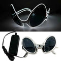 Cyberpunk Futuristic Luminous Rave Goggles LED glowing glasses Accessories