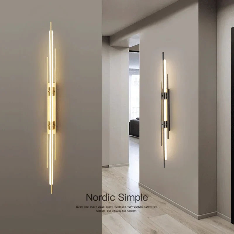 DecorBites™ LED Long Wall Lamp for Bedroom Living Room Dining Loft, Modern Wall Sconces