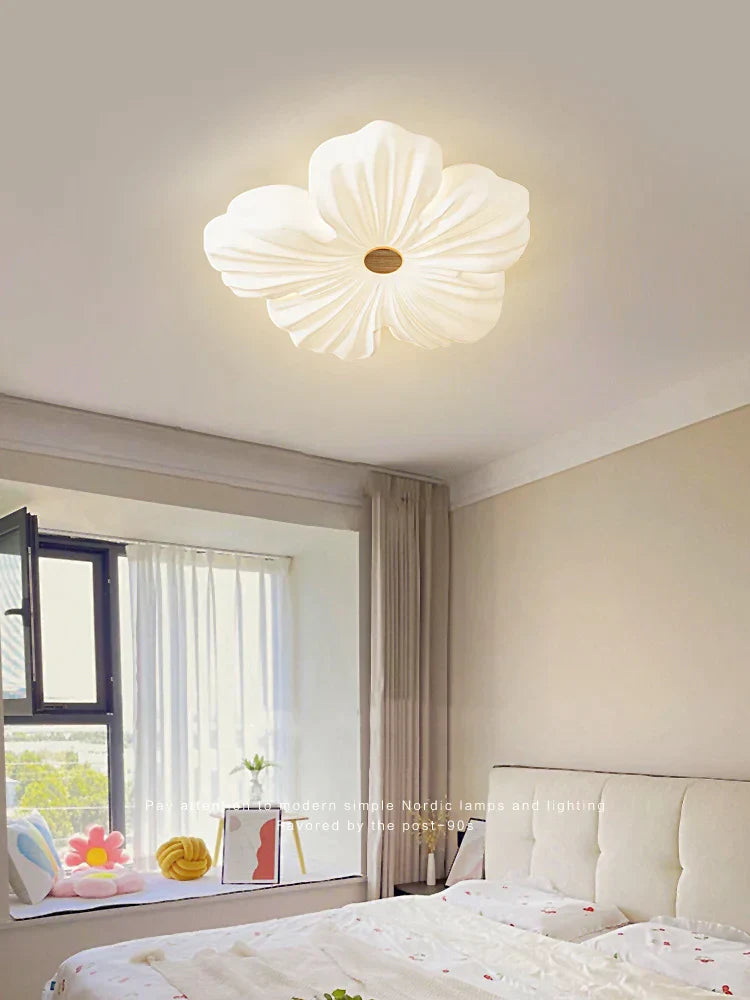 DecorBites™ Cream Wind Eye Protection Ceiling Light for Living Room and Bedroom