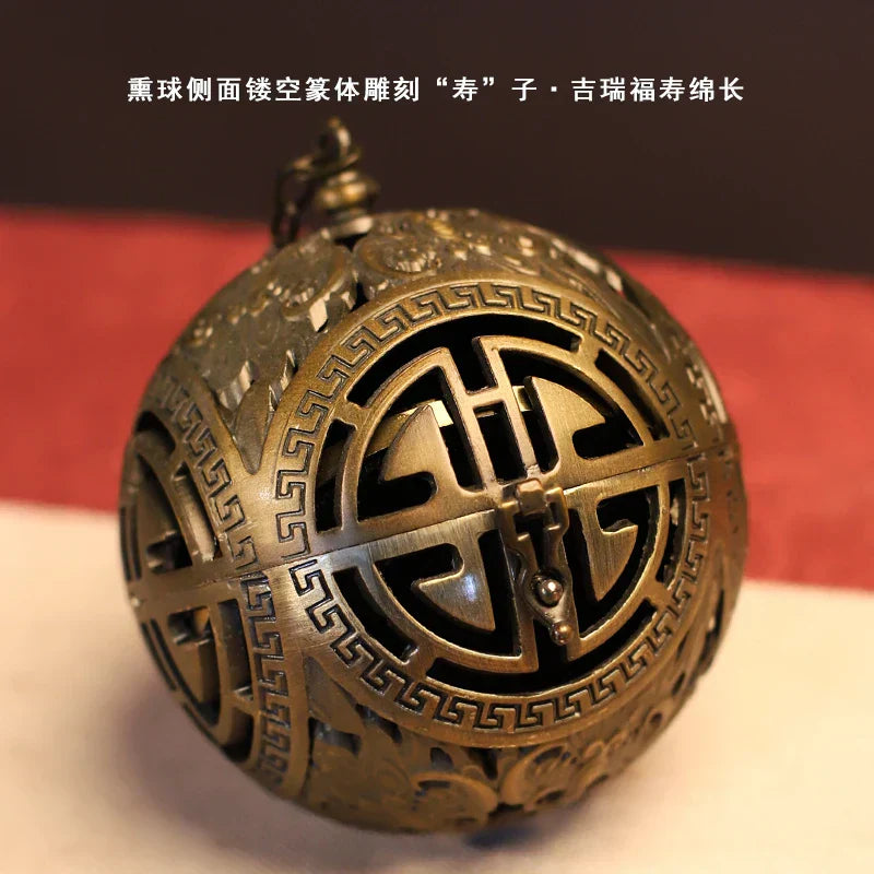 DecorBites™ Dragon Alloy Incense Burner: Zen Home Decor & Christmas Gift