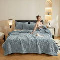 DecorBites™ Cozy Lamb Wool Blanket: Double-Sided, Thick Coral Fleece, Skin-Friendly & Warm