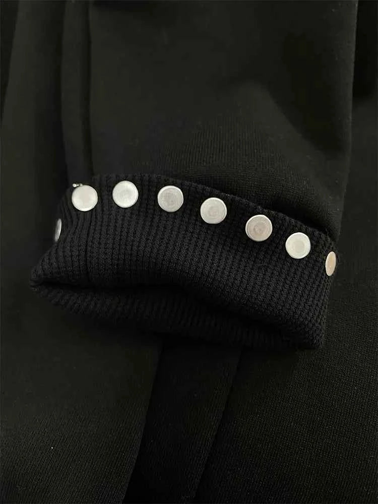 Women's Studded Cross Sweatshirt | Gothic Streetwear | MUNSIEUR