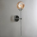 DecorBites™ Gold Glass Wall Lamp LED Light for Kitchen Bathroom Mirror Indoor Lighting