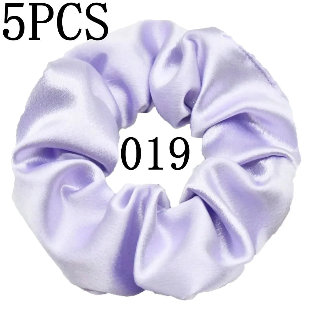 Women's Silky Satin Hair Scrunchies Set