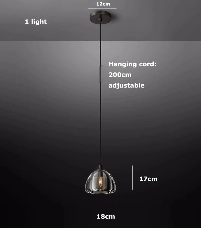 DecorBites™ K9 Crystal Chandelier Lighting for Dinning Room & Corridor