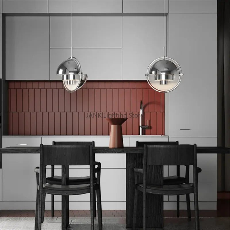 DecorBites™ Iron Deformable Pendant Lamp for Home Decor LED Lighting