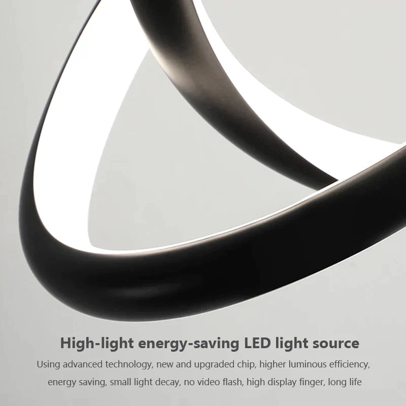 DecorBites™ LED Bedside Pendant Light Modern Decor Chandelier for Bedroom Living Room