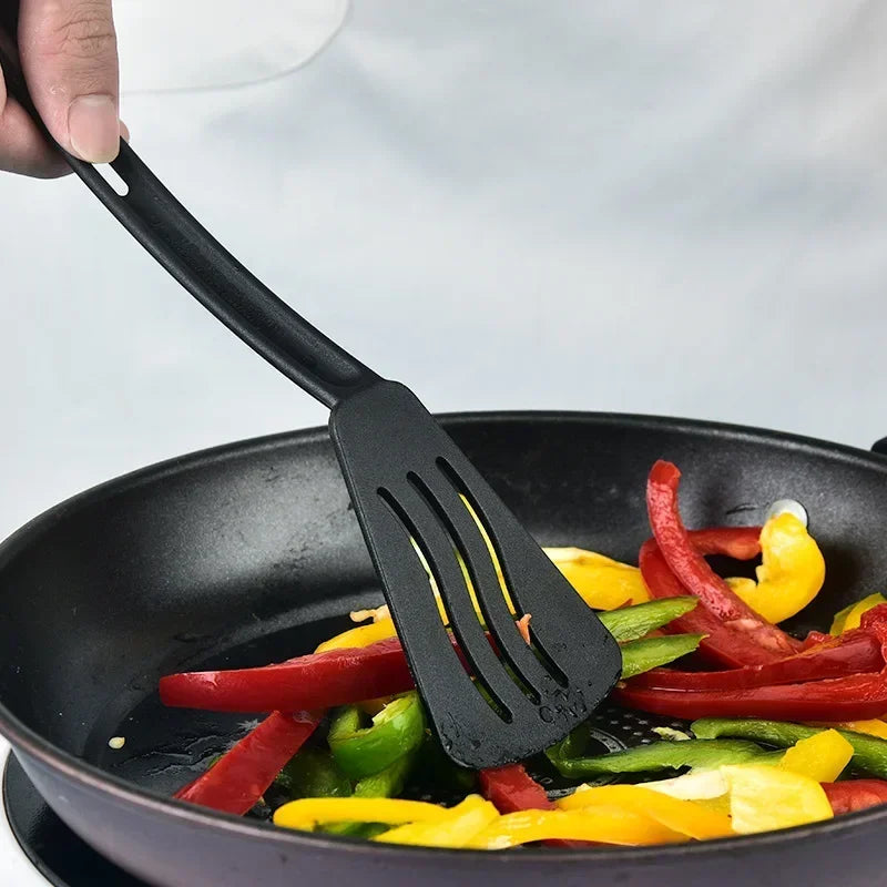 DecorBites™ Kitchen Utensils Set Silicone Spatula Slotted Spoon Portable Camping Cutlery