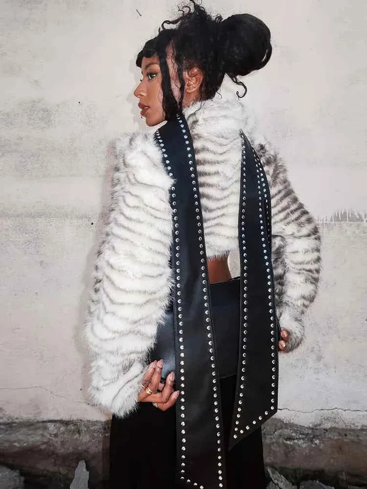 Crop Furry Jacket