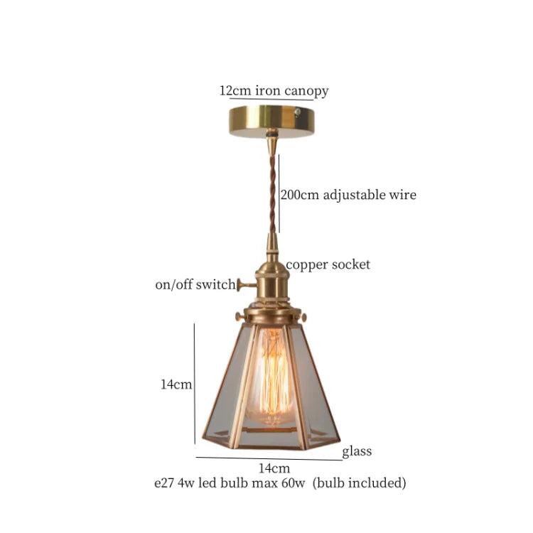 DecorBites™ Glass Pleats LED Pendant Lights for Home and Commercial Spaces