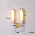 DecorBites™ Black Bronze Brass Marble Wall Lights Dimmable Home Decor Living Room Lighting