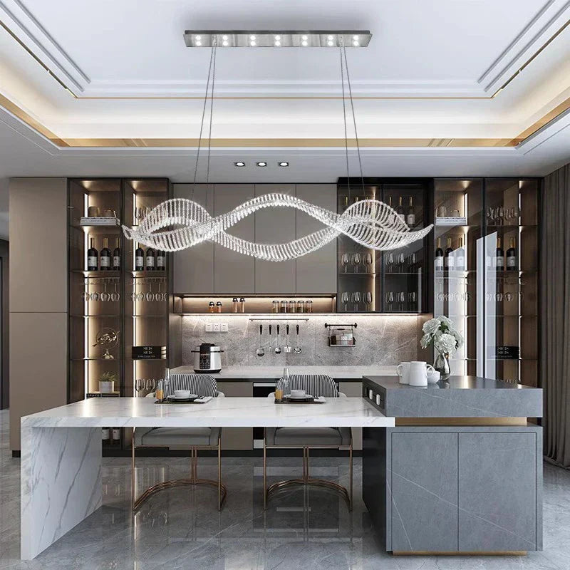 DecorBites™ LED Pendant Chandelier Light for Living and Dining Room Decor