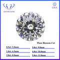 White D Color Moissanite diamonds with GRA Certificate Round Oval Heart Emerald Princess Radiant Cushion Trilliant Marquise Cut