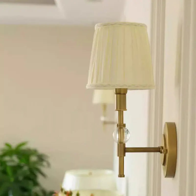 DecorBites™ Copper Wall Lamp Light: Luxury European Design for Home, Hotel, Bedroom, Hallway