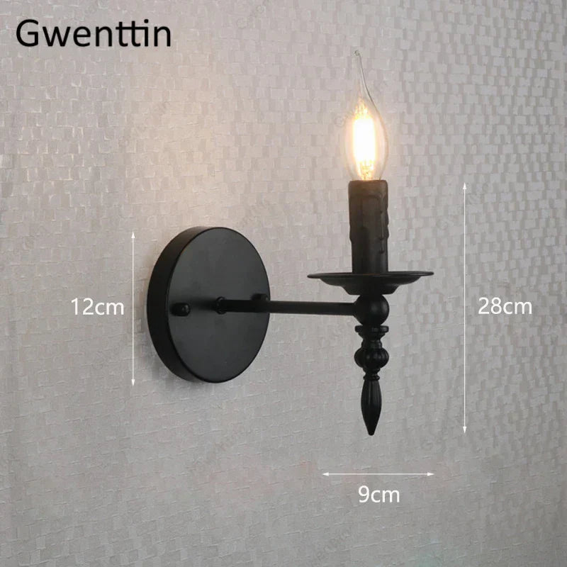 DecorBites™ Industrial Retro Wall Sconces LED Light for Home Loft Bedroom Decor