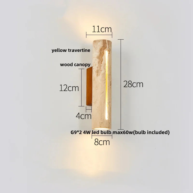 DecorBites™ Iron LED Wall Lights | Japan Style Home Decor Bedroom Lamparas