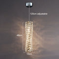 DecorBites™ Gold Chrome Crystal Wall Sconce LED Lamp for Living Room Bedroom TV Background Lighting