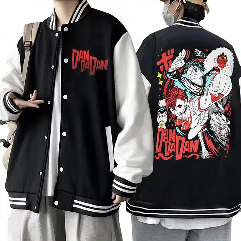 Dandadan Okarun Jacket: Japanese Anime Streetwear Coat