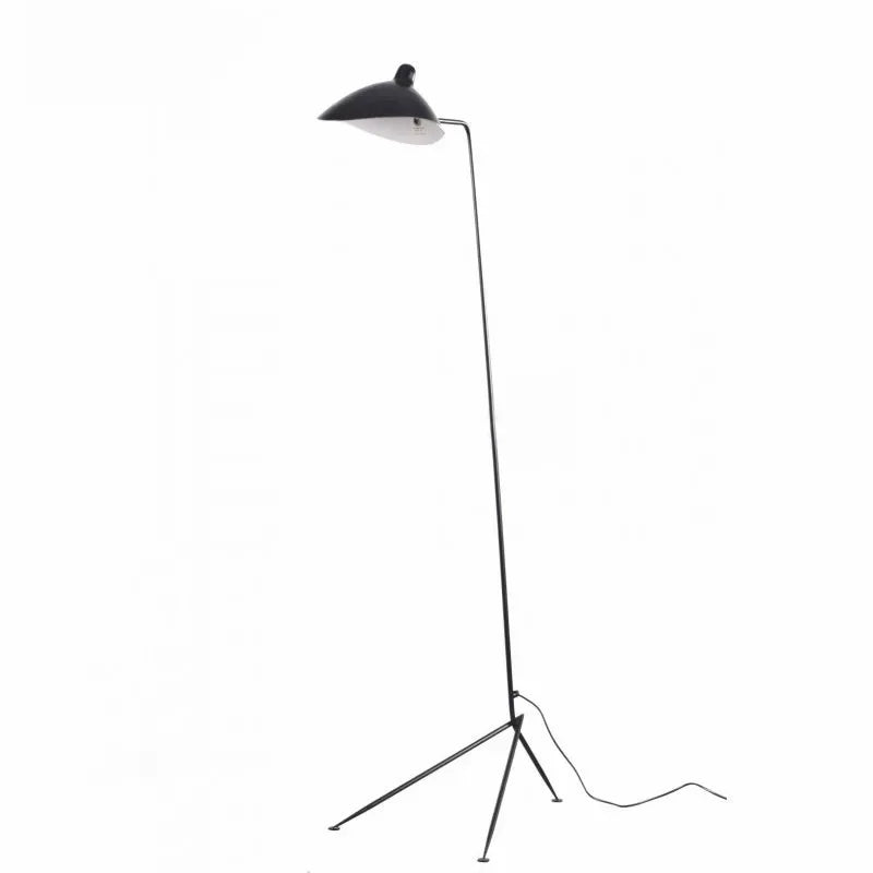 DecorBites™ Adjustable Arm Floor Lamp: Japanese Ceiling Light for Industrial Loft Decor