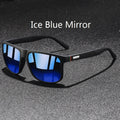 Colorful Striped Classic Sunglasses for Men & Women – UV400 Mirror Lens Driving & Travel