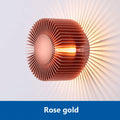 DecorBites™ Elegant Aluminum Wall Sconce for Hotel Living Room Bedroom Decor