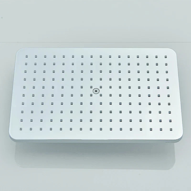 DecorBites™ Large Flow Ceiling Shower Head | 360 Rotation | High Pressure Rainfall