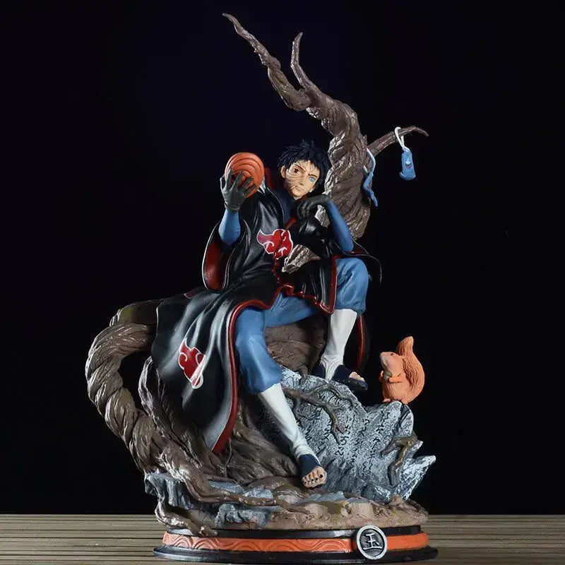 Akatsuki Tobi Uchiha Obito Figure 32cm Naruto PVC Model
