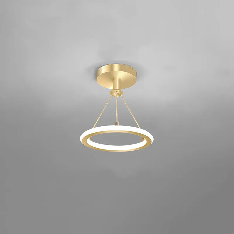 DecorBites™ Golden Aluminum Ceiling Lights for Living Bedroom Kitchen Children's Room