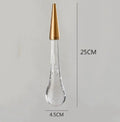 DecorBites™ Gold Crystal Pendant Light: European Luxury LED Bar Lamp