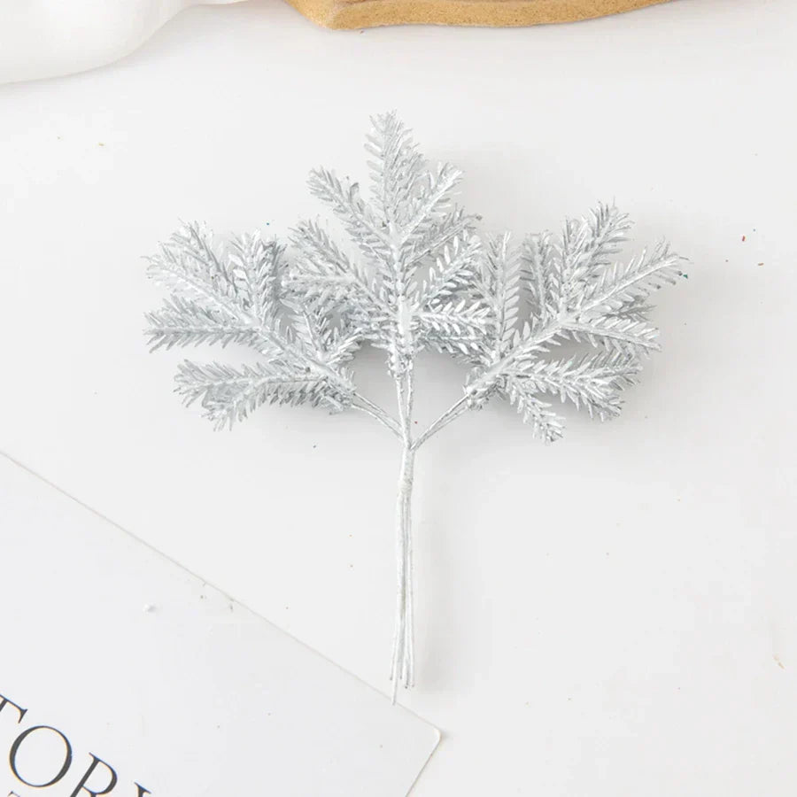 DecorBites™ Golden Frost Artificial Branches for Home Decor, Wedding & Photography Background