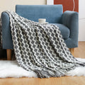 DecorBites™ Cozy Knitted Sofa Blanket - Winter Home Office Nap Comfort