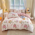 DecorBites™ Cotton Single Duvet Cover - Skin Friendly Quilt Cover for Single King Bed
